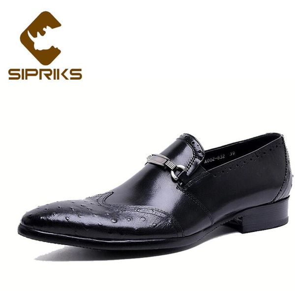 dress shoes sipriks men black genuine leather elegant wingtip for burgundy slip on suits european flats
dress shoes sipriks men black genuine leather elegant wingtip for burgundy slip on suits european flats
