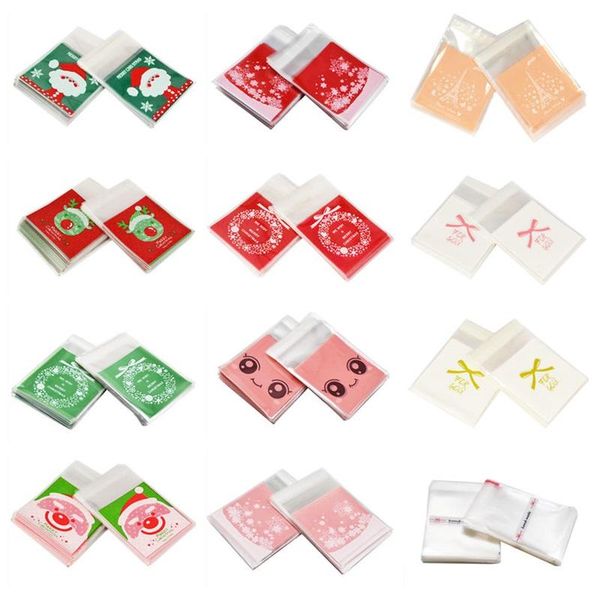 100pcs/lot 18 pattern bakery candy cookie gift bag self-adhesive transparent cellophane polka for wedding birthday party supply wrap
100pcs/lot 18 pattern bakery candy cookie gift bag self-adhesive transparent cellophane polka for wedding birthday party supply wrap