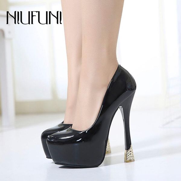 dress shoes niufuni 2021 women pumps waterproof platform 15cm ultra high heels round head patent leather party wedding woman, Black
dress shoes niufuni 2021 women pumps waterproof platform 15cm ultra high heels round head patent leather party wedding woman, Black