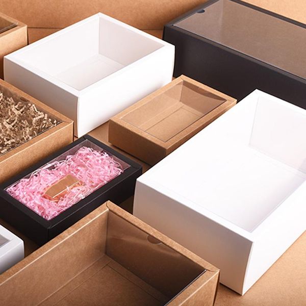 gift wrap 10pcs folding kraft paper box with transparent pvc window packaging arts&krafts display package
gift wrap 10pcs folding kraft paper box with transparent pvc window packaging arts&krafts display package