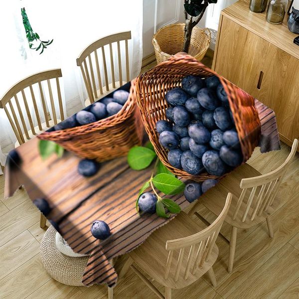 table cloth 3d fruit blueberry round tablecloth bamboo basket green leaves washable fabric rectangular cover home
table cloth 3d fruit blueberry round tablecloth bamboo basket green leaves washable fabric rectangular cover home