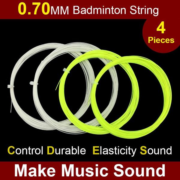pieces 0.70mm badminton string racquet line durabel flexible powerful 10m/piece sets
pieces 0.70mm badminton string racquet line durabel flexible powerful 10m/piece sets