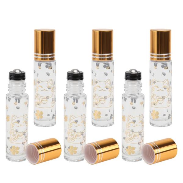 storage bottles & jars 6pcs travel essential oil roller bottle glass cosmetic skin care containers
storage bottles & jars 6pcs travel essential oil roller bottle glass cosmetic skin care containers