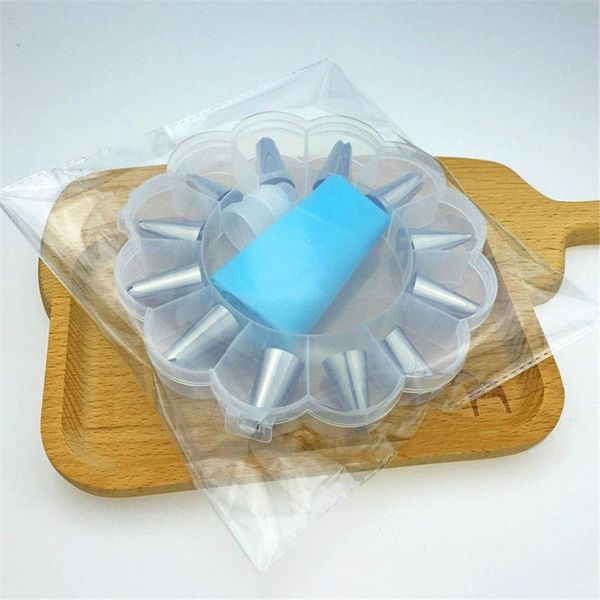 baking & pastry tools boxed diy tool set 14-piece soluble bean cake decorating supplies mouth bag combination
baking & pastry tools boxed diy tool set 14-piece soluble bean cake decorating supplies mouth bag combination