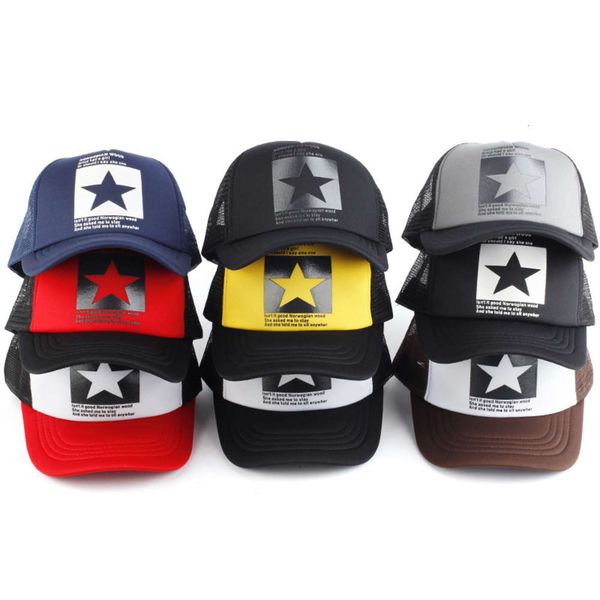 spring and summer multicolor lovers baseball cap hip hop hollow hat men's women's five pointed star net sun, Blue;gray
spring and summer multicolor lovers baseball cap hip hop hollow hat men's women's five pointed star net sun, Blue;gray