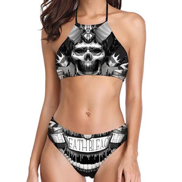 one-piece suits summer punk women bikini bra painting underwear travel tight v-neck halter vest triangle swimsuit beach
one-piece suits summer punk women bikini bra painting underwear travel tight v-neck halter vest triangle swimsuit beach