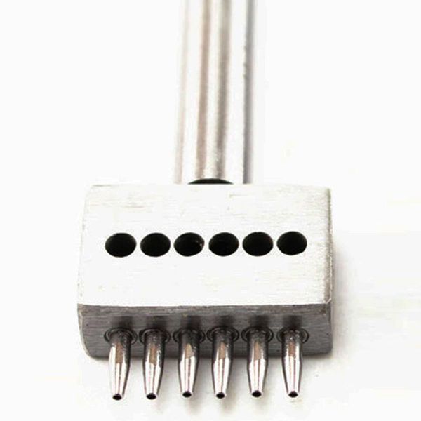 professional hand tool sets diy leather round row punching 3/4/5/6mm spacing hole punches lacing carving
professional hand tool sets diy leather round row punching 3/4/5/6mm spacing hole punches lacing carving