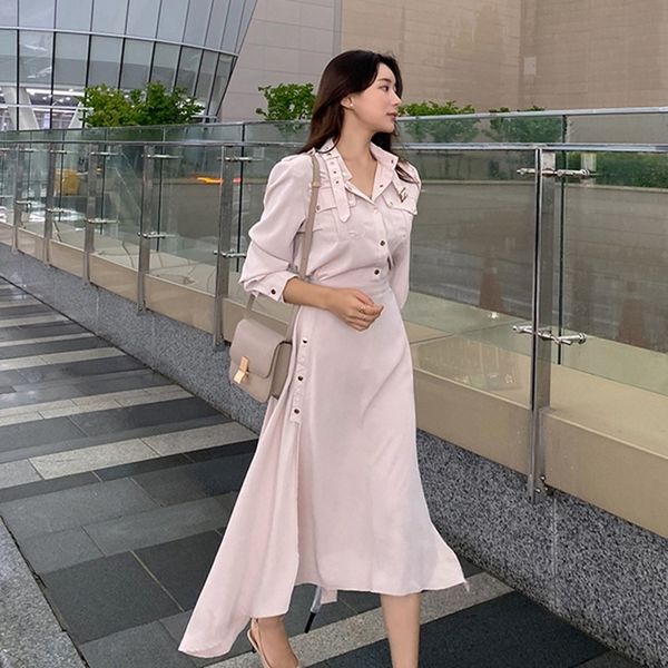 llzacoosh women autumn long sleeve shirt dress casual solid loose single-breasted split irregular long dress 210514, Black;gray
llzacoosh women autumn long sleeve shirt dress casual solid loose single-breasted split irregular long dress 210514, Black;gray