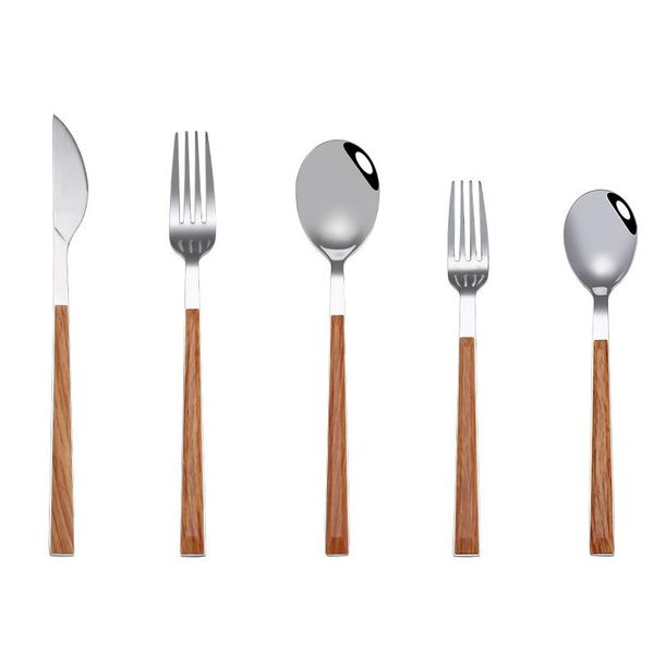 5pcs cutlery set stainless steel dinnerware flatware dinner knife fork spoon fruit forks teaspoon home kitchen tableware sets
5pcs cutlery set stainless steel dinnerware flatware dinner knife fork spoon fruit forks teaspoon home kitchen tableware sets