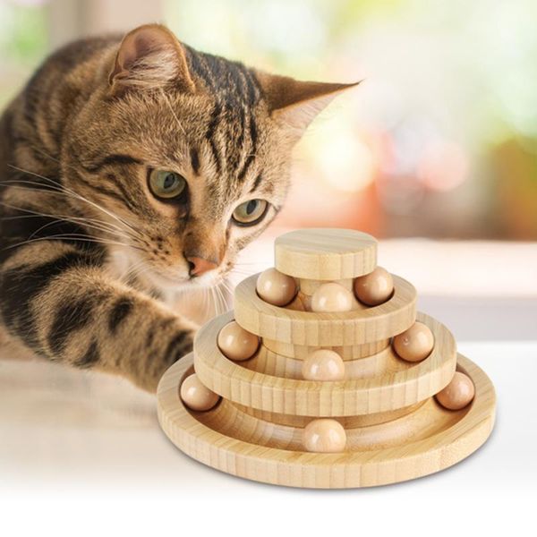 cat toys turntable toy bamboo wood three-layer track pet interactive accessories rotating smart
cat toys turntable toy bamboo wood three-layer track pet interactive accessories rotating smart