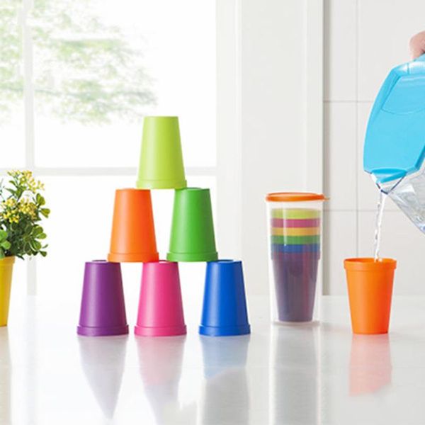 cups & saucers plastic set multi colors reusable portable rainbow drinking for indoor outdoor ts2
cups & saucers plastic set multi colors reusable portable rainbow drinking for indoor outdoor ts2