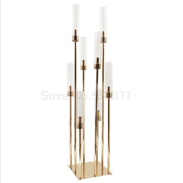 candle holders 10 heads metal candelabra road lead table centerpiece gold candelabrum stand pillar candlestick for wedding
candle holders 10 heads metal candelabra road lead table centerpiece gold candelabrum stand pillar candlestick for wedding