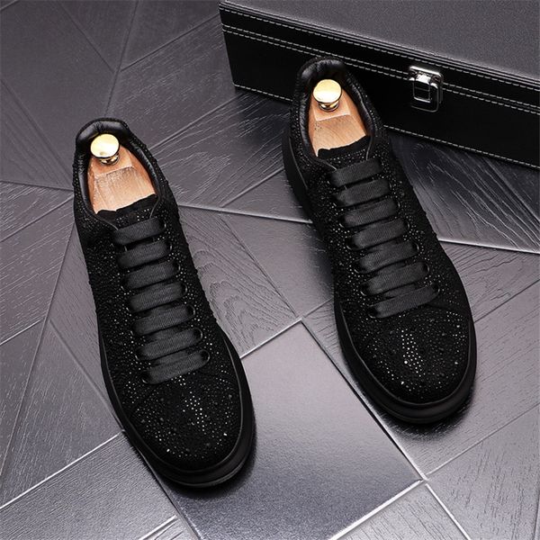 fashion men business wedding shoes luxury designer round toe casual leather sneakers spring autumn low lace up walking loafers y174, Black
fashion men business wedding shoes luxury designer round toe casual leather sneakers spring autumn low lace up walking loafers y174, Black