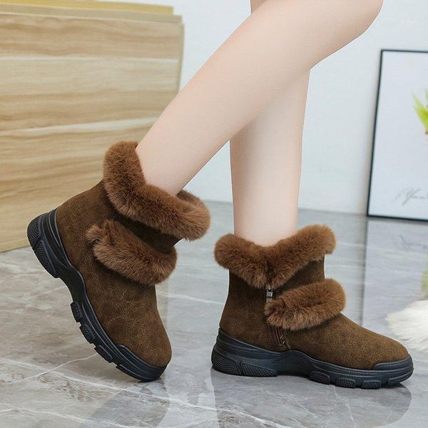boots woman winter women drop black fur warm female zippper faux suede thick plush non-slip platform snow
boots woman winter women drop black fur warm female zippper faux suede thick plush non-slip platform snow