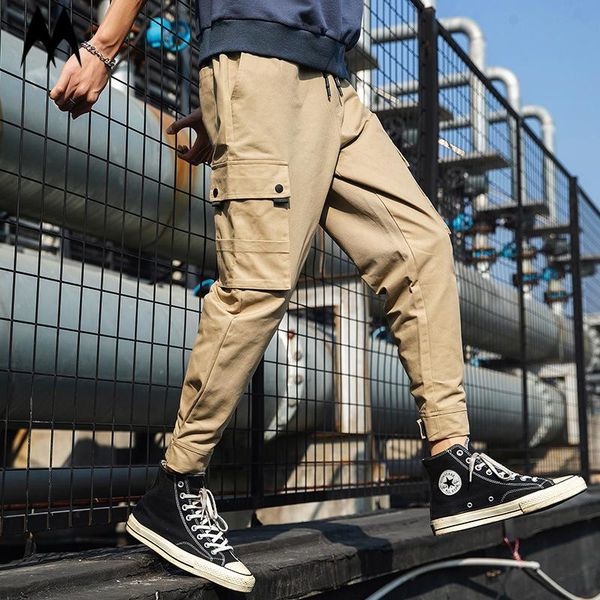 men's pants street mens casual cargo pant 2021 fashion korean multi pocket trousers men spring autumn loose plus size 5xl, Black
men's pants street mens casual cargo pant 2021 fashion korean multi pocket trousers men spring autumn loose plus size 5xl, Black