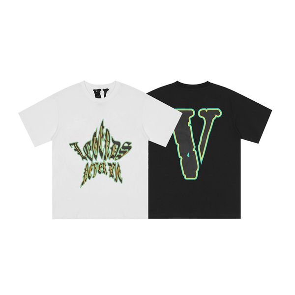 t shirt trendy summer new letter big v print street men's and women's same loose casual versatile short sleeve t-shirt, White;black
t shirt trendy summer new letter big v print street men's and women's same loose casual versatile short sleeve t-shirt, White;black