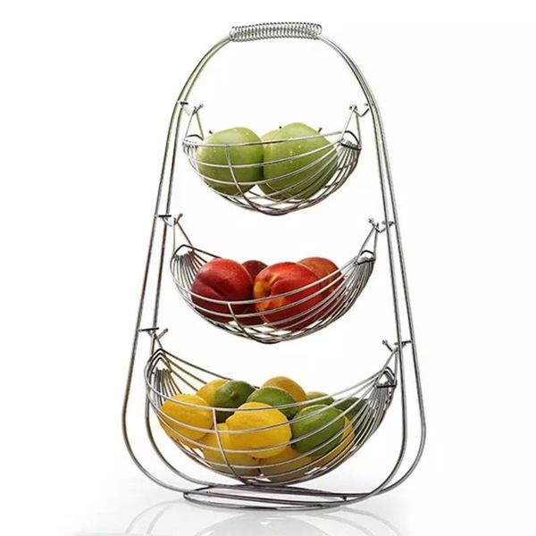 kitchen storage & organization nordic style 3 tier fruit basket bowl pot stainless steel swing organize livingroom decoration snack shelf
kitchen storage & organization nordic style 3 tier fruit basket bowl pot stainless steel swing organize livingroom decoration snack shelf