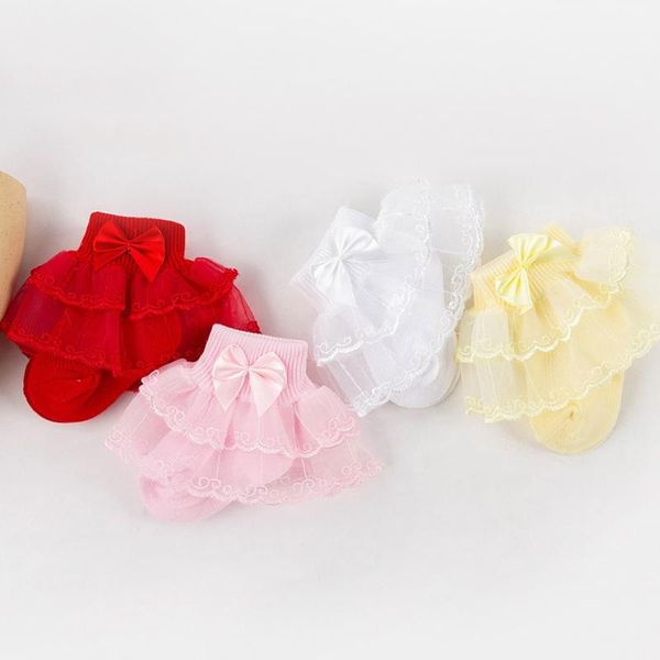 socks toddler girls lovely lace ruffled bow princess summer infant baby cotton spring babe accessories, Pink;yellow
socks toddler girls lovely lace ruffled bow princess summer infant baby cotton spring babe accessories, Pink;yellow