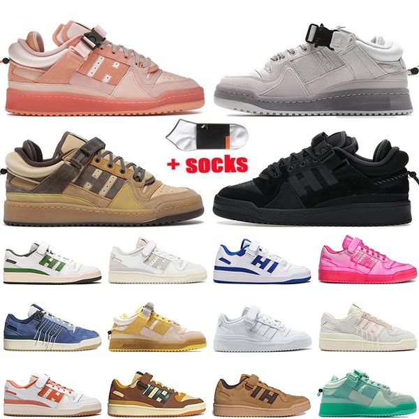 2022 bad bunny x forum low women mens designer casual shoes white grey buckle brown wheat back to school pink easter egg og bright blue flat, Black
2022 bad bunny x forum low women mens designer casual shoes white grey buckle brown wheat back to school pink easter egg og bright blue flat, Black