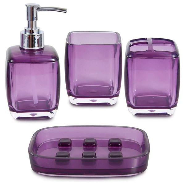 bathroom set decor accessories with toothbrush holder, cup, soap dispenser,soap dish jewelry pouches, bags, Pink;blue
bathroom set decor accessories with toothbrush holder, cup, soap dispenser,soap dish jewelry pouches, bags, Pink;blue