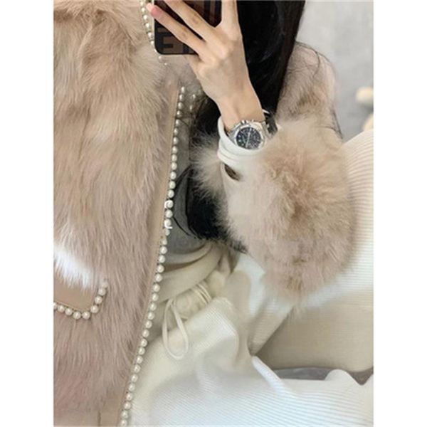 women's fur & faux 2021 winter coat women down ladies warm jacket loose big collar pearlcoat fashion, Black
women's fur & faux 2021 winter coat women down ladies warm jacket loose big collar pearlcoat fashion, Black