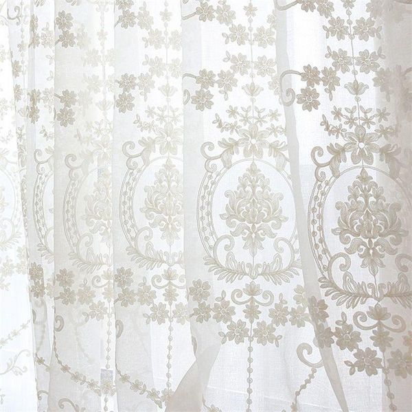 curtain & drapes elegant embroidered sheer window european wedding design white tulle
curtain & drapes elegant embroidered sheer window european wedding design white tulle