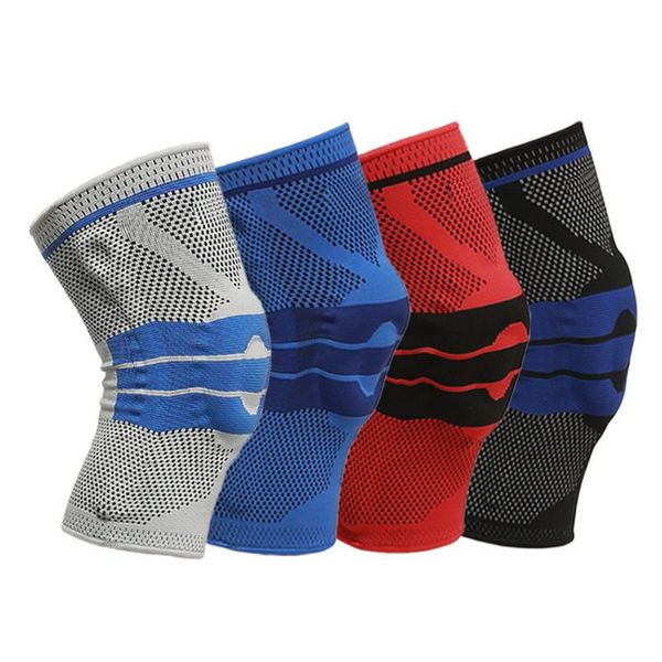 elbow & knee pads 1 pcs patella protector brace silicone spring pad basketball running compression sleeve support sports kneepads, Black;gray
elbow & knee pads 1 pcs patella protector brace silicone spring pad basketball running compression sleeve support sports kneepads, Black;gray