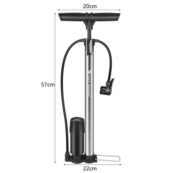 bike pumps west biking portable bicycle pump with pressure gauge foot ball air inflator for mountain scooter cycling accessories
bike pumps west biking portable bicycle pump with pressure gauge foot ball air inflator for mountain scooter cycling accessories