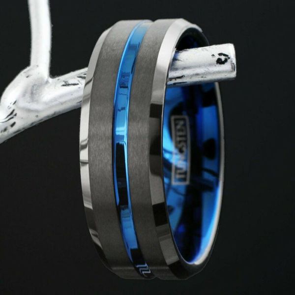 wedding rings 8mm fashion men's black stainless steel inlay thin blue line ring mens engagement band anniversary gift party, Slivery;golden
wedding rings 8mm fashion men's black stainless steel inlay thin blue line ring mens engagement band anniversary gift party, Slivery;golden