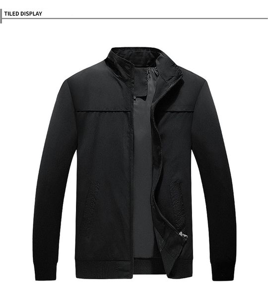 spring 2021 men's fashion casual jacket waterproof fabric fits human body design good quality temperament cold resistance, Black;brown
spring 2021 men's fashion casual jacket waterproof fabric fits human body design good quality temperament cold resistance, Black;brown