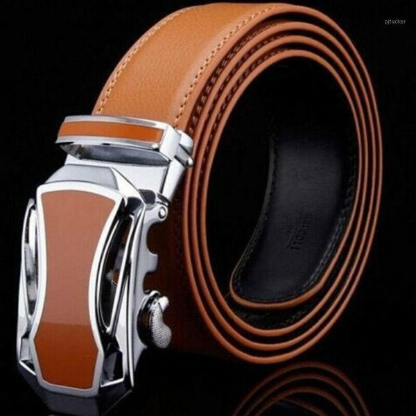 fashion men's automatic buckle black genuine leather belt solid color strap jeans waistband1, Black;brown
fashion men's automatic buckle black genuine leather belt solid color strap jeans waistband1, Black;brown