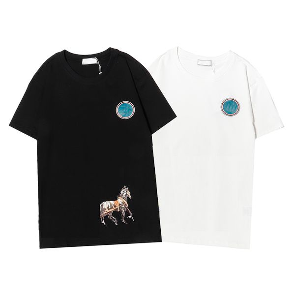 trendy brand carriage pattern t shirt digital direct injection process black white s-xxl, White;black
trendy brand carriage pattern t shirt digital direct injection process black white s-xxl, White;black