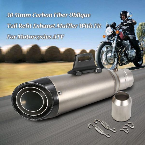 motorcycle exhaust system 38-51mm black tail refit muffler with fit for motorcycles atv
motorcycle exhaust system 38-51mm black tail refit muffler with fit for motorcycles atv