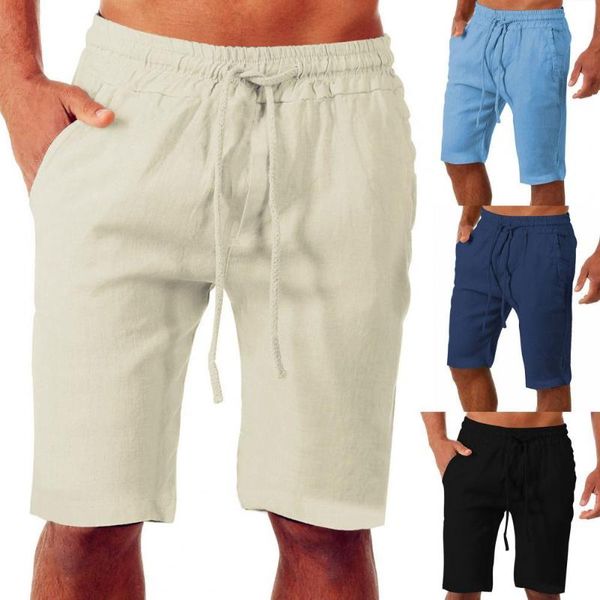 men's shorts stylish men solid color sports knee length drawstring two pockets training streetwear breathable summer, White;black
men's shorts stylish men solid color sports knee length drawstring two pockets training streetwear breathable summer, White;black