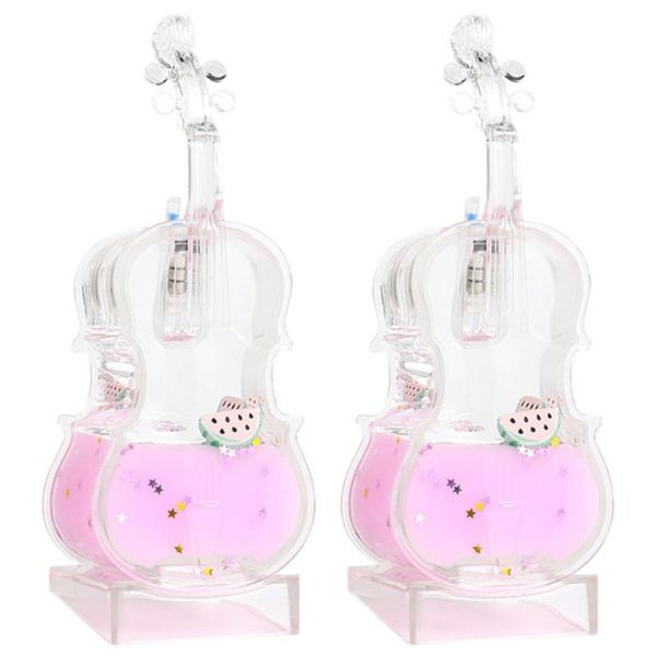 other clocks & accessories 2pcs violin shape fruit design liquid motion hourglass timer deskdecorations
other clocks & accessories 2pcs violin shape fruit design liquid motion hourglass timer deskdecorations