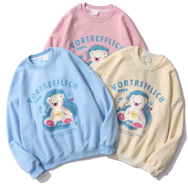 men's hoodies & sweatshirts and women's winter digital bear printed wool warm sweater inner harajuku hoodie large casual wear, Black
men's hoodies & sweatshirts and women's winter digital bear printed wool warm sweater inner harajuku hoodie large casual wear, Black