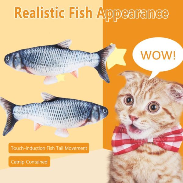 cat toys electronic pet plush toy usb charging simulation fish electric dog chewing playing biting supplies interactive gift
cat toys electronic pet plush toy usb charging simulation fish electric dog chewing playing biting supplies interactive gift