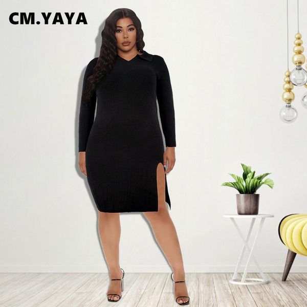 casual dresses cm.yaya women mini dress solid full sleeve turn-down collar stretchy skinny splited fashion vestidos autumn outfits 2021, Black;gray
casual dresses cm.yaya women mini dress solid full sleeve turn-down collar stretchy skinny splited fashion vestidos autumn outfits 2021, Black;gray