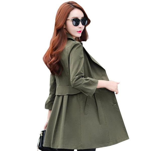 women's trench coats windbreaker female long section autumn temperament slim single-breasted seven-point sleeve jacket spring, Tan;black
women's trench coats windbreaker female long section autumn temperament slim single-breasted seven-point sleeve jacket spring, Tan;black