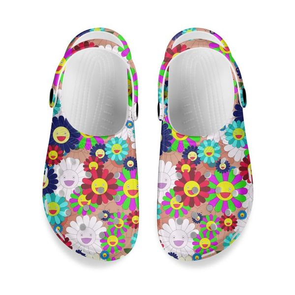 sandals kuiliu 2021 cartoon sunflowers casual beach women's summer shoes slippers breathable non-slip garden zapatos, Black
sandals kuiliu 2021 cartoon sunflowers casual beach women's summer shoes slippers breathable non-slip garden zapatos, Black