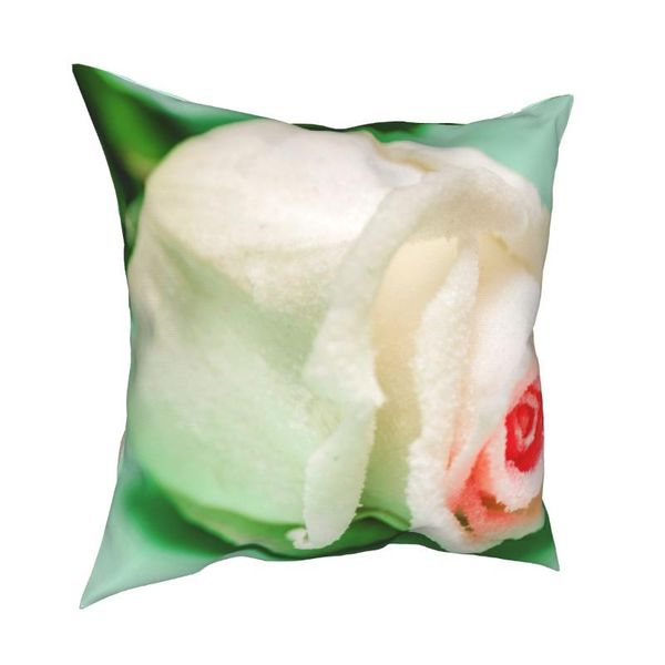 cushion/decorative pillow beautiful frosted nature flower rose pillowcase printed polyester cushion cover decoration case home zippered 18&#
cushion/decorative pillow beautiful frosted nature flower rose pillowcase printed polyester cushion cover decoration case home zippered 18&#