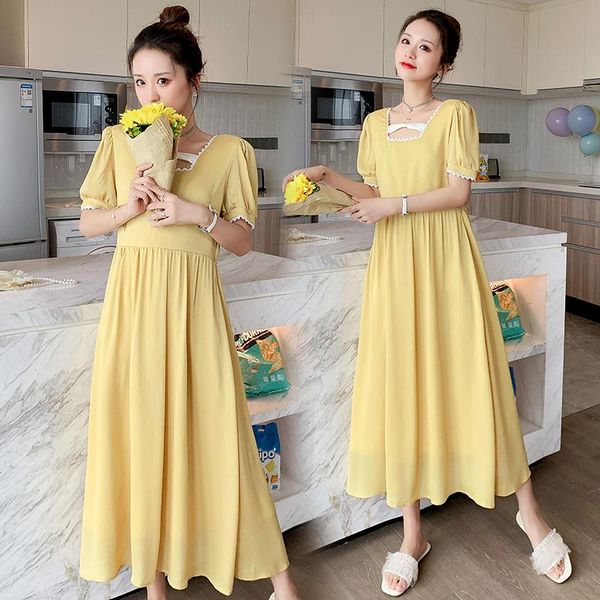 maternity dresses nursing clothes for summer pregnant women plus size lactation yellow postpartum wman breastfeeding dress maxi, White
maternity dresses nursing clothes for summer pregnant women plus size lactation yellow postpartum wman breastfeeding dress maxi, White