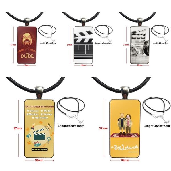 pendant necklaces film movie clapperboard clapper board for christmas gift glass cabochon choker rectangle necklace steel color jewelry, Silver
pendant necklaces film movie clapperboard clapper board for christmas gift glass cabochon choker rectangle necklace steel color jewelry, Silver