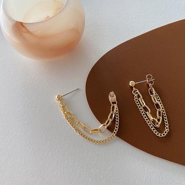 dangle & chandelier linked chain tassel earrings alloy retro women gold color double layered statement jewelry drop metal delicate, Silver
dangle & chandelier linked chain tassel earrings alloy retro women gold color double layered statement jewelry drop metal delicate, Silver