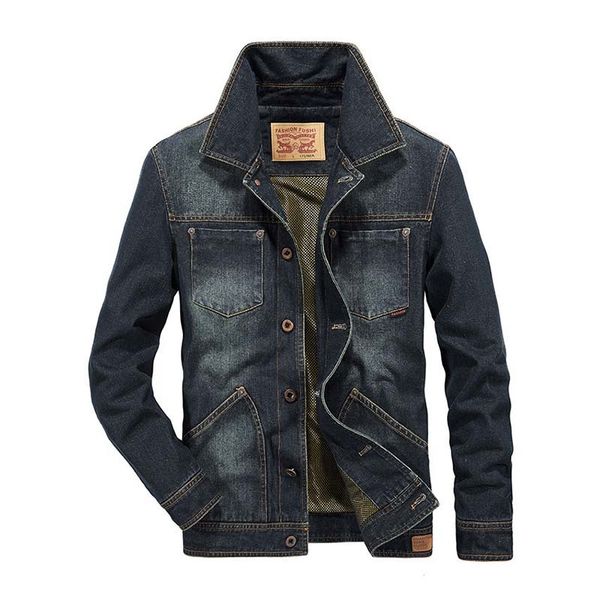 men's jackets spring men cargo casual denim turn down collar vintage jeans for male outwear multi pockets fp8z, Black;brown
men's jackets spring men cargo casual denim turn down collar vintage jeans for male outwear multi pockets fp8z, Black;brown