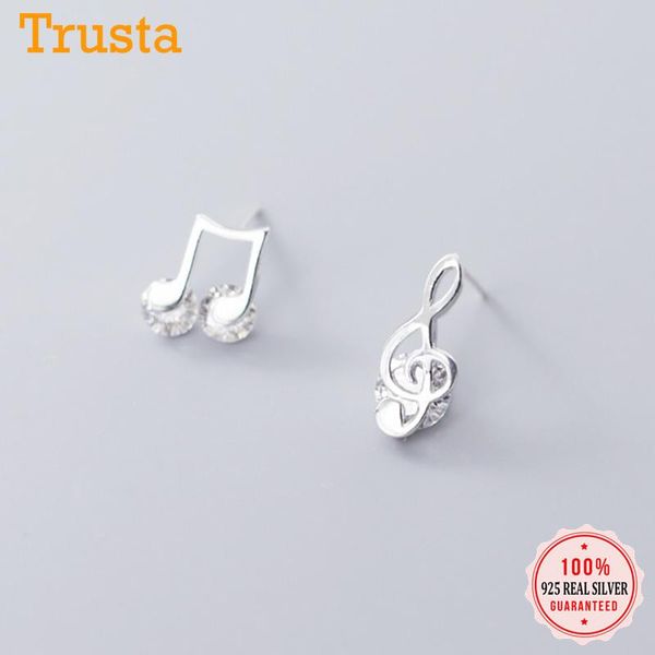 trustdavis genuine 925 sterling silver sweet asymmetric music notes cz stud earrings for woman wedding party fine jewelry da1256, Golden;silver
trustdavis genuine 925 sterling silver sweet asymmetric music notes cz stud earrings for woman wedding party fine jewelry da1256, Golden;silver