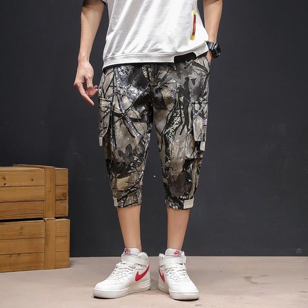 summer men cargo pants 3/4 length casual workout military short pockets baggy tactical drop men's, Black
summer men cargo pants 3/4 length casual workout military short pockets baggy tactical drop men's, Black