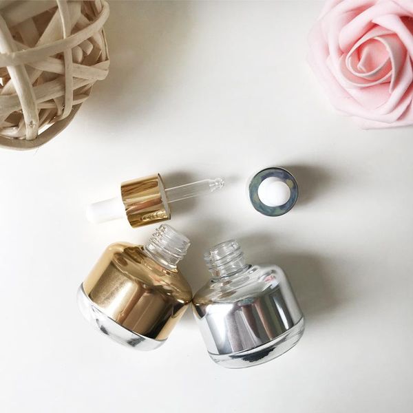 storage bottles & jars tubes dropper bottle gold silver 30ml liquid for essential pipette refillable cosmetic conta
storage bottles & jars tubes dropper bottle gold silver 30ml liquid for essential pipette refillable cosmetic conta