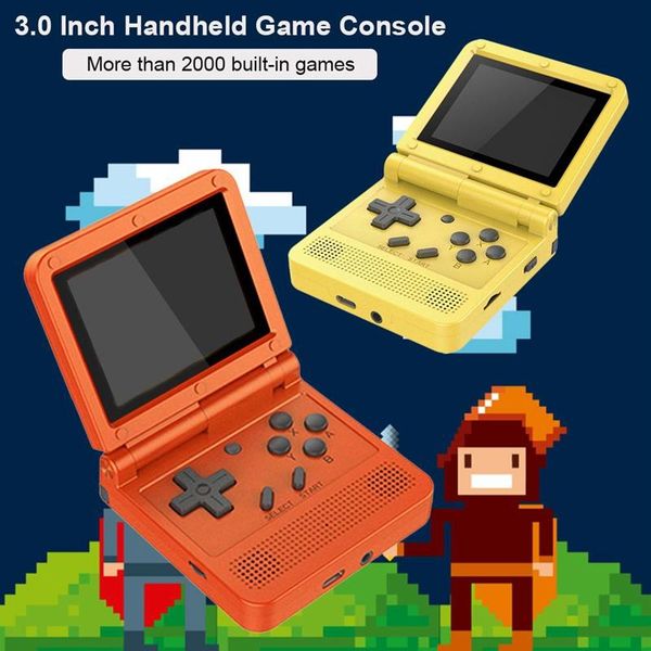 retro games 3.0 inch flip handheld console dual open system game 16 simulators ps1 kids gift portable players
retro games 3.0 inch flip handheld console dual open system game 16 simulators ps1 kids gift portable players