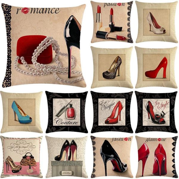 cushion/decorative pillow high heels pattern covers decorative cases throw softness cover love seat
cushion/decorative pillow high heels pattern covers decorative cases throw softness cover love seat